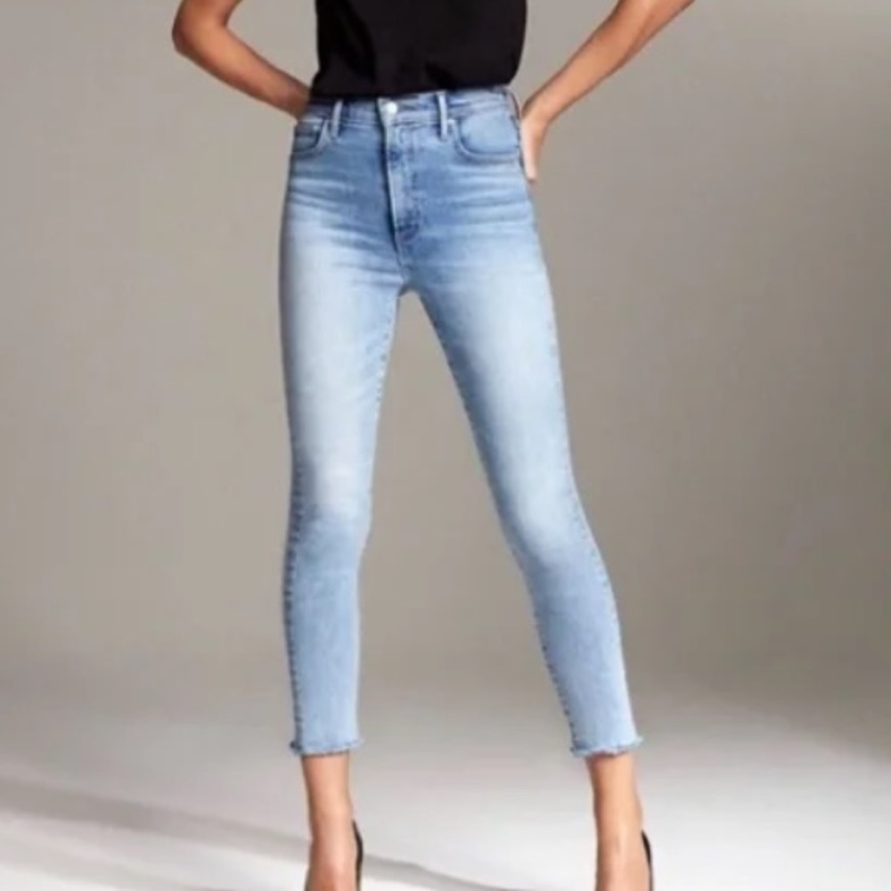 Aritzia Jeans Lola High Rise Skinny Crop 26